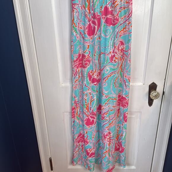 Lilly Pulitzer Sleeveless Mills Maxi Jellies Be Jammin Dress W1317 Sz XS - Picture 3 of 9
